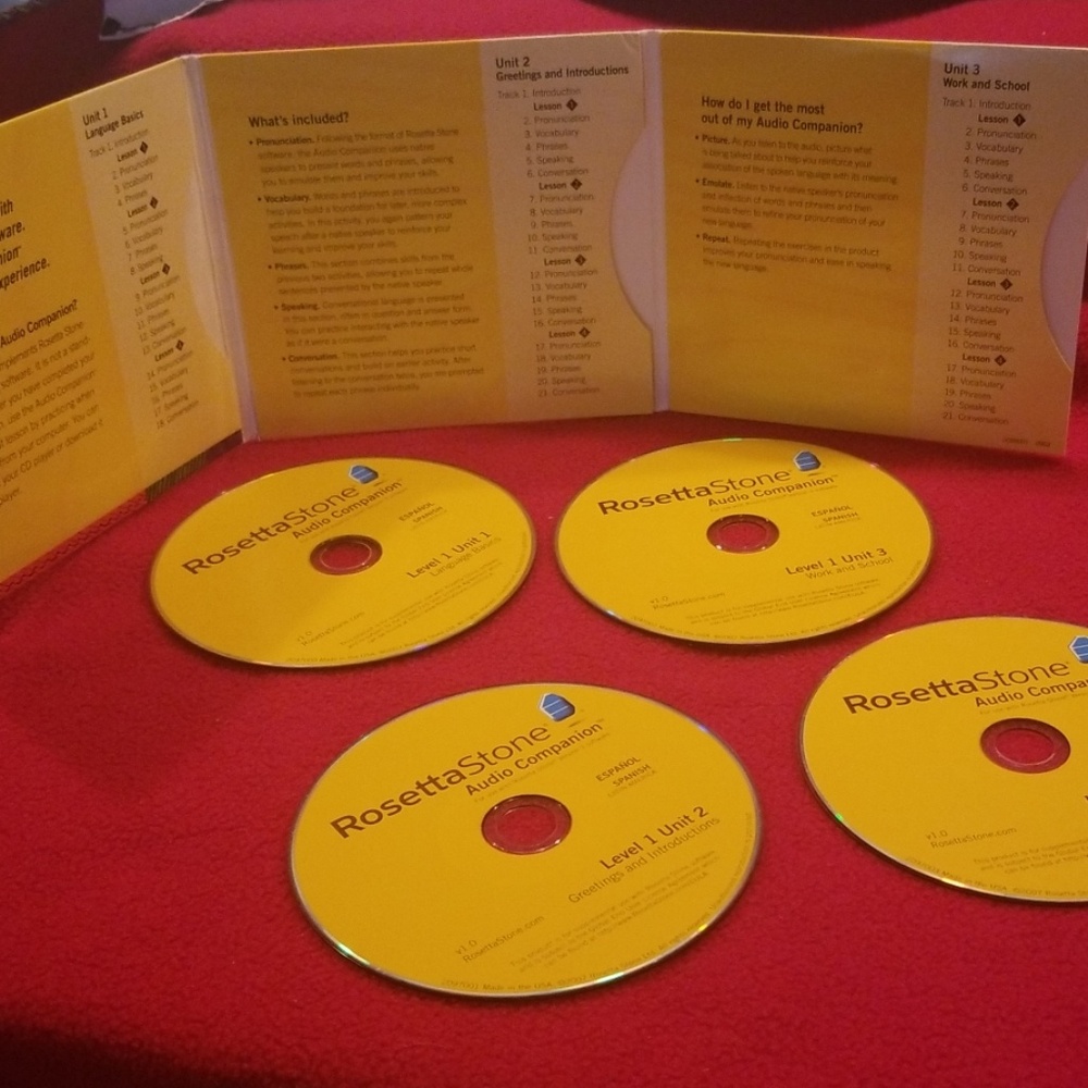 Rosetta Stone Audio Espanol Companion